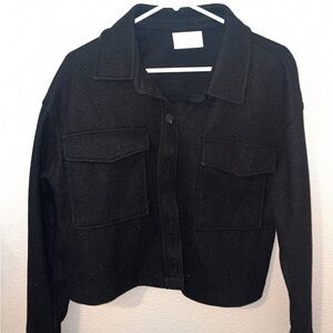 Active USA Black Utility Jacket